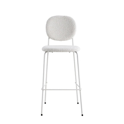 Carley Boucle Bar Height Stools (Set of 2)