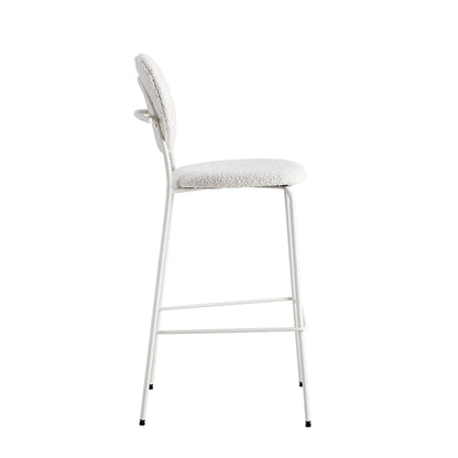 Carley Boucle Bar Height Stools (Set of 2)