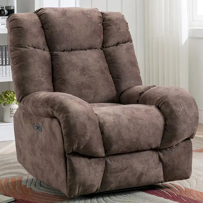 Chenille Power Standard Recliner Chair