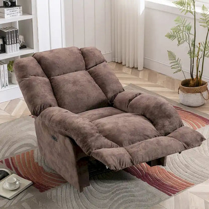 Chenille Power Standard Recliner Chair