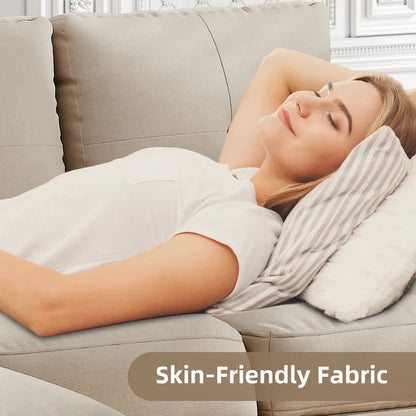 Futzca Linen Upholstered L-shaped Sectional Sofa w/ Reversible Chaise