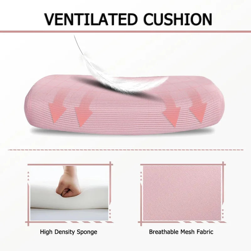 Office Chair With Foot Rest Ergonomic Swivel Mesh Task Office Chair