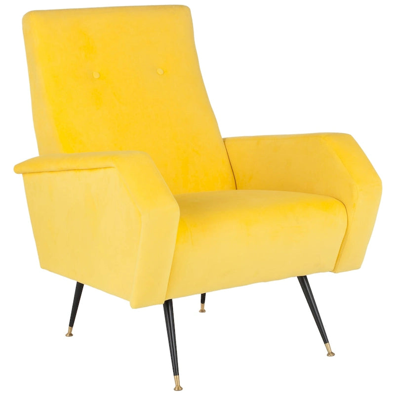 SAFAVIEH Senja Mid-Century Modern Retro Club Chair - 27.5 x 34.8 x 37 - 28Wx35Dx37H
