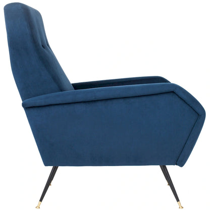 SAFAVIEH Senja Mid-Century Modern Retro Club Chair - 27.5 x 34.8 x 37 - 28Wx35Dx37H