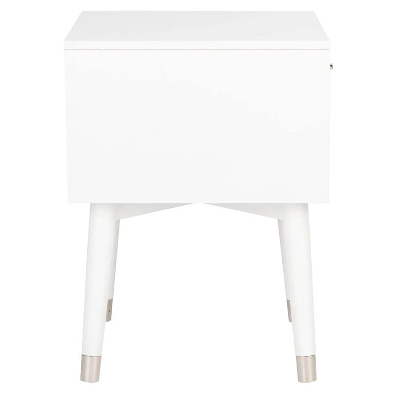 SAFAVIEH Dobrita Mid-Century Modern 2-Drawer Nightstand