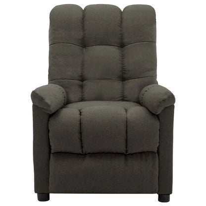 vidaXL Recliner Taupe Fabric - 29.1 x 38.9 x 40.1