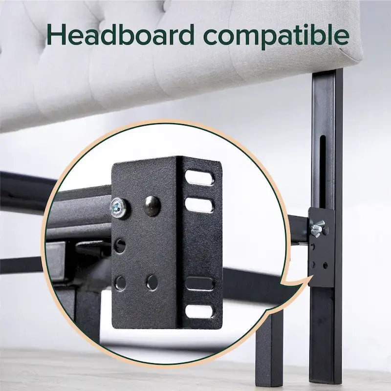 Priage by Zinus Compack 6-Leg Twin-Size Bed Frame