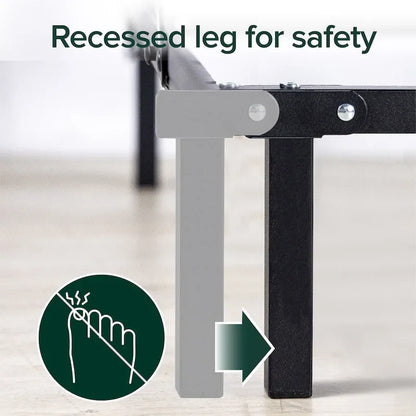 Priage by Zinus Compack 6-Leg Twin-Size Bed Frame