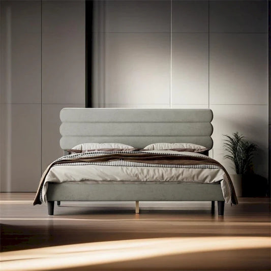 Queen Bed Frame with Headboard