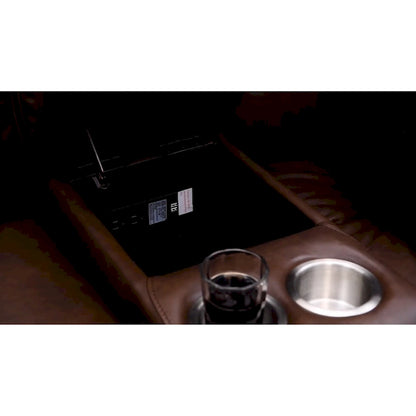 Hydeline Erindale Zero Gravity Power Recline and Headrest Top Grain Leather Sofa, Loveseat and Recliner