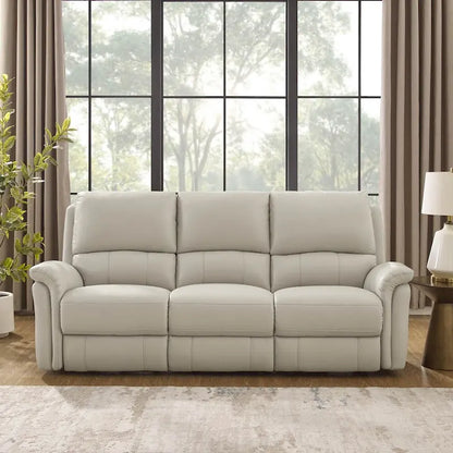 Hydeline Erindale Zero Gravity Power Recline and Headrest Top Grain Leather Sofa, Loveseat and Recliner