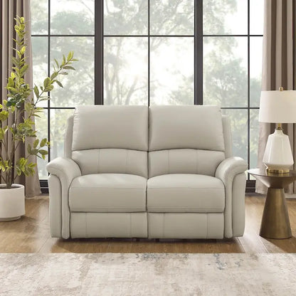 Hydeline Erindale Zero Gravity Power Recline and Headrest Top Grain Leather Sofa, Loveseat and Recliner