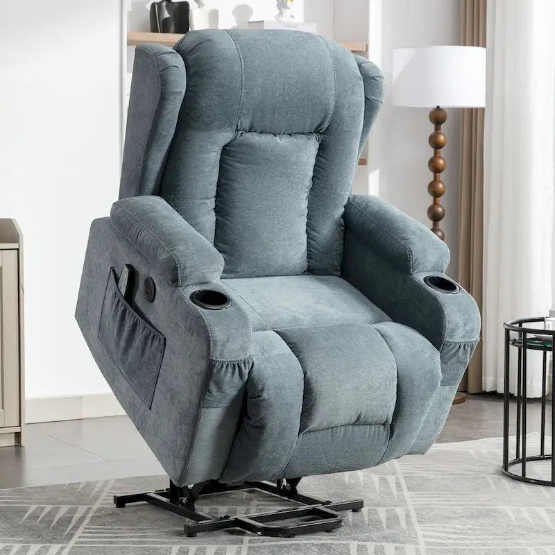 Recliner Chair for Living Room with Side Pocket