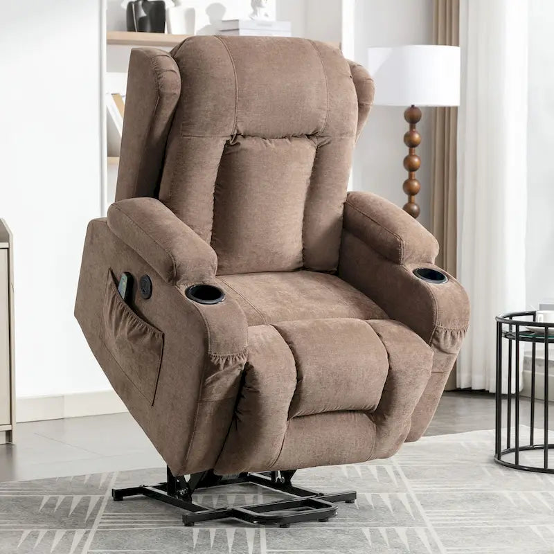 Recliner Chair for Living Room with Side Pocket