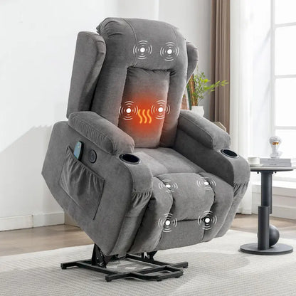 Recliner Chair for Living Room with Side Pocket