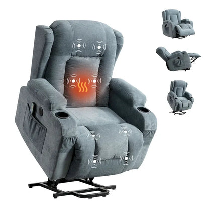 Recliner Chair for Living Room with Side Pocket