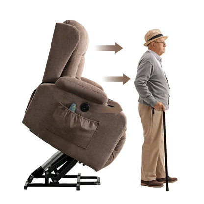 Recliner Chair for Living Room with Side Pocket