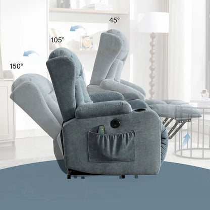 Recliner Chair for Living Room with Side Pocket