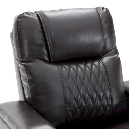 Power Motion Recliner with 2 Convenient Cup Holders