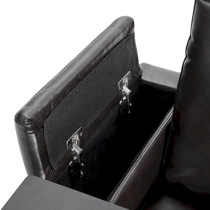 Power Motion Recliner with 2 Convenient Cup Holders