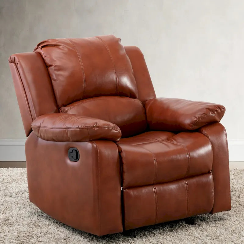 Charlotte Leather Gel Recliner For Living Room