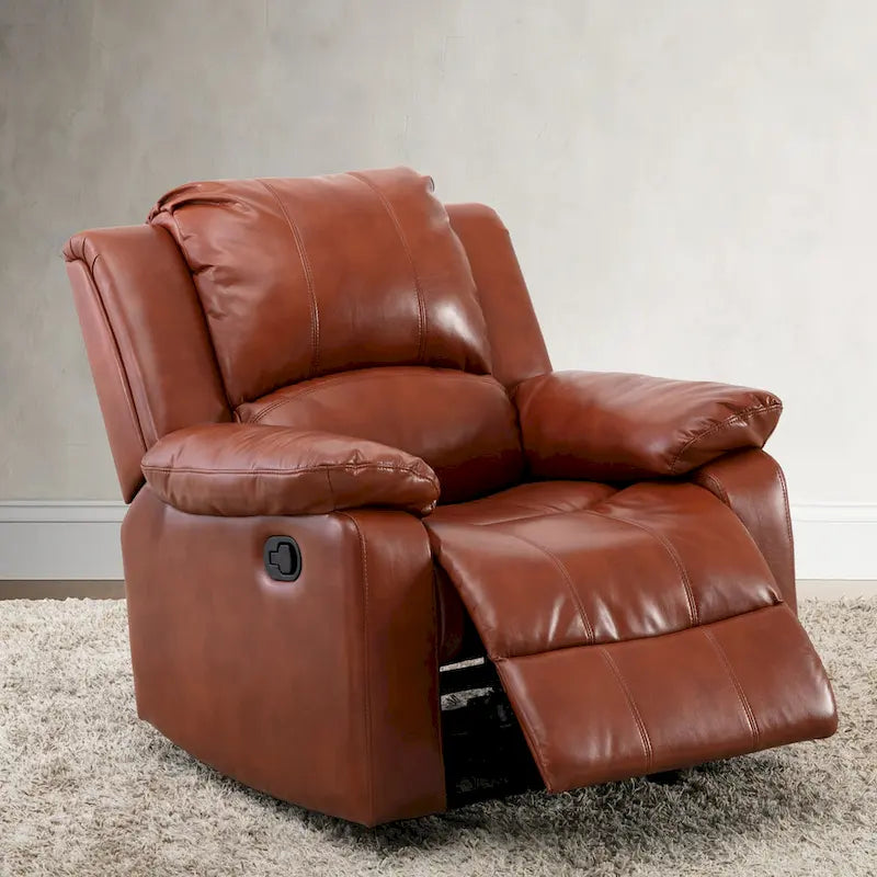 Charlotte Leather Gel Recliner For Living Room