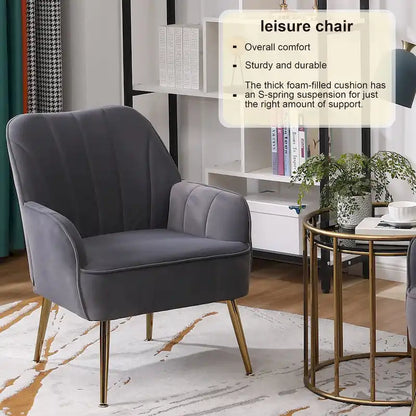 Suellyn 25.2-inch Wide Armrest Modern Chair