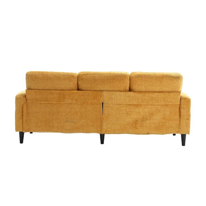 Modular Sleeper Sectional Sofa with Storage Ottoman