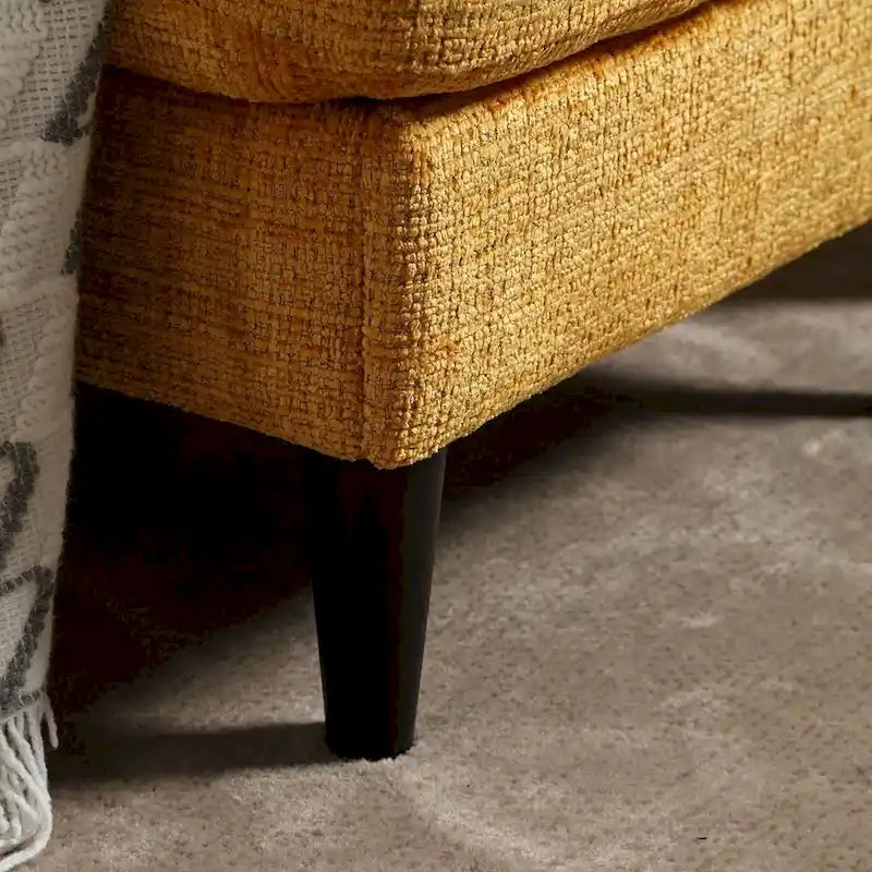 Modular Sleeper Sectional Sofa with Storage Ottoman