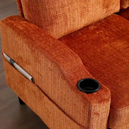 Modular Sleeper Sectional Sofa with Storage Ottoman