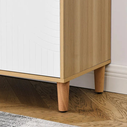 Most comfortable storage cabinet with doors and shelves, modern MDF feature cabinet with adjustable shelves