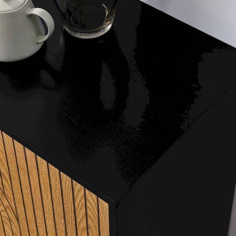 Most comfortable storage cabinet with doors and shelves, modern MDF feature cabinet with adjustable shelves