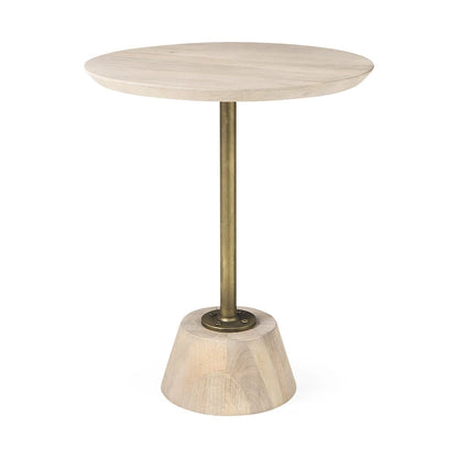 Pedestal Table with Detailing - 24 H x 20 W x 20 D
