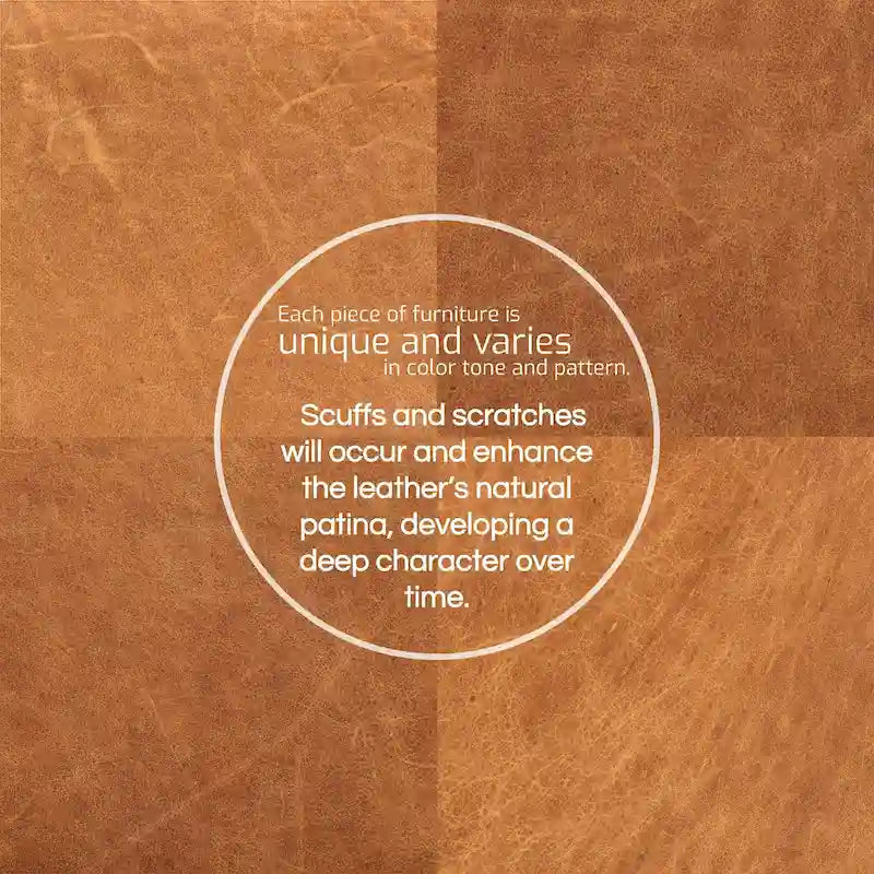 Poly & Bark Essex Lounge Chair - Full Grain Genuine Italian Leather