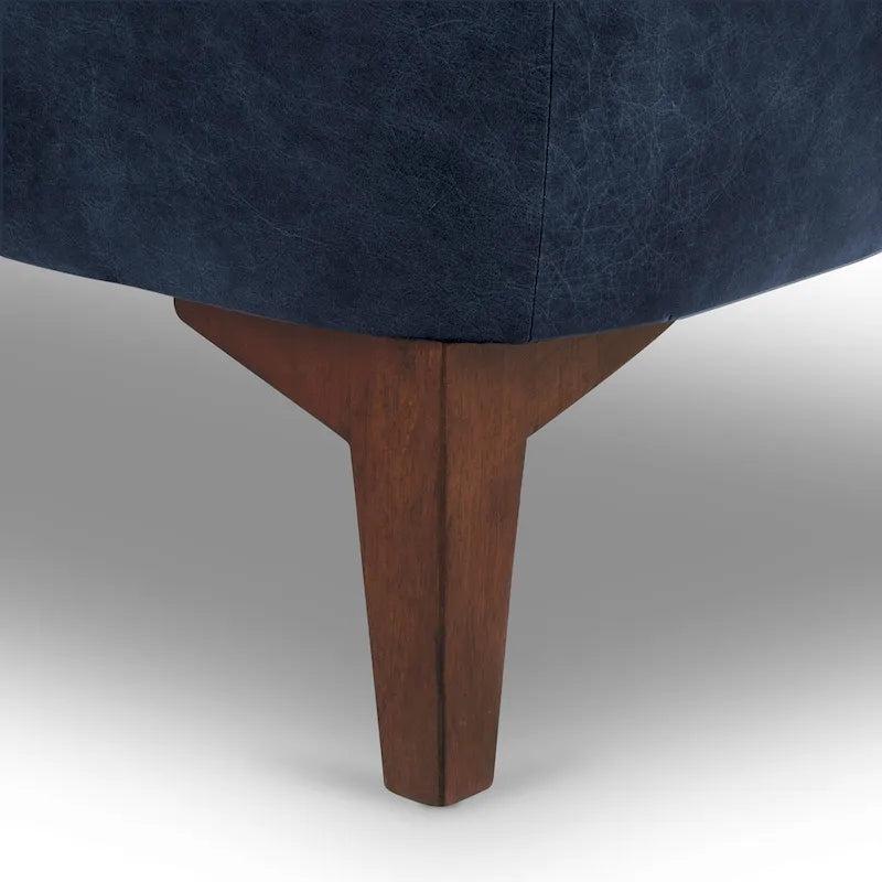 Poly & Bark Essex Lounge Chair - Full Grain Genuine Italian Leather