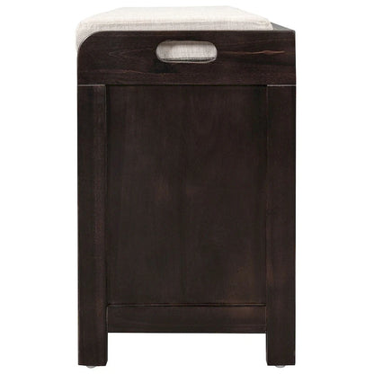 3-drawer Solid Wooden Storage Bench