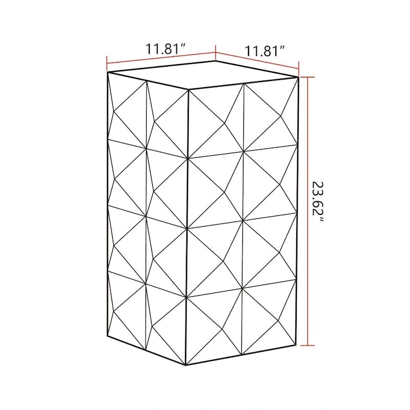Vintage Style Coffee Table for Living Room