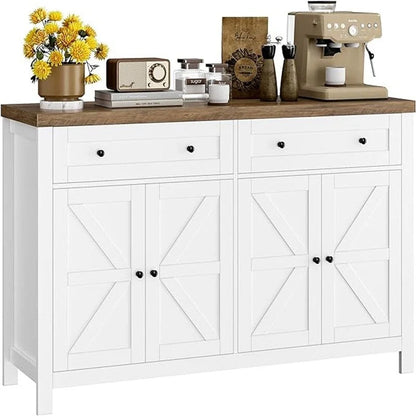 Buffet Sideboard Cabinet - 15.7D x 55.1W x 35.4H