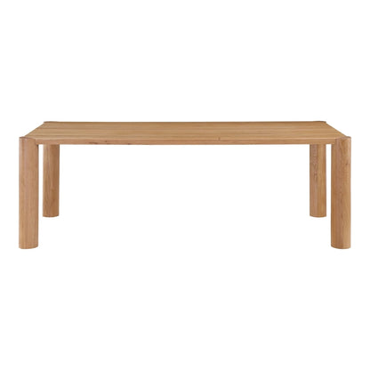 Aurelle Home Posy Modern Solid Oak Dinning Table