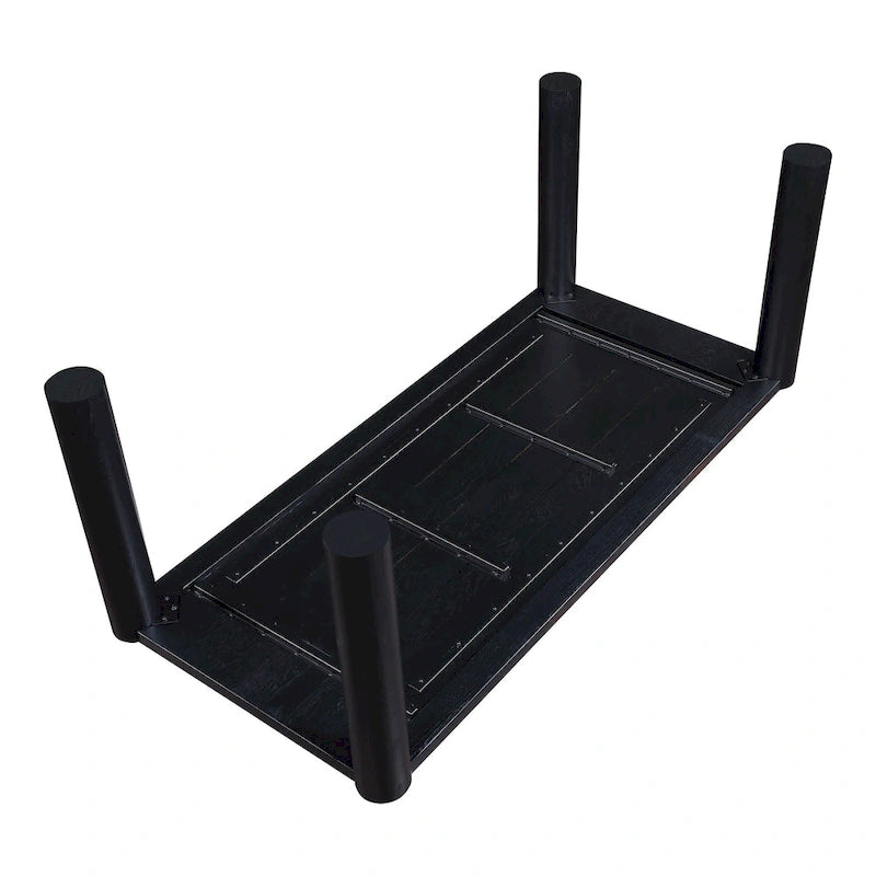 Aurelle Home Posy Modern Solid Oak Dinning Table