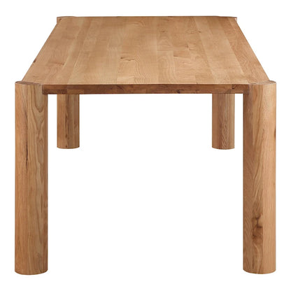 Aurelle Home Posy Modern Solid Oak Dinning Table
