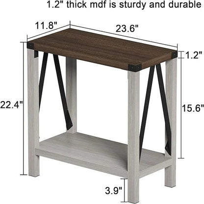 Console Table for Entryway 47 - 11.81D x 23.62W x 22.44H