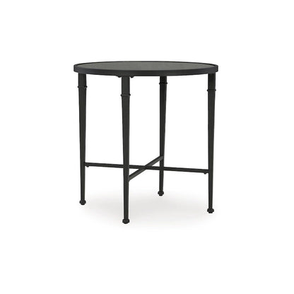 Signature Design by Ashley Cadeburg Black Accent Table - 26W x 26D x 26H