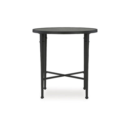 Signature Design by Ashley Cadeburg Black Accent Table - 26W x 26D x 26H