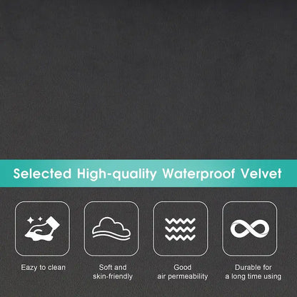 6-seat Upholstered Symmetrical Sofa Furniture U-shaped Sectional Sofa with Waist Pillows