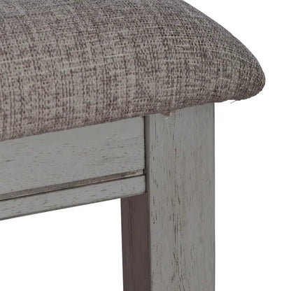 Newport Smokey Grey 6 Piece Trestle Table Set