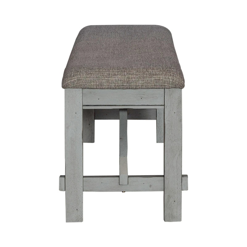 Newport Smokey Grey 6 Piece Trestle Table Set