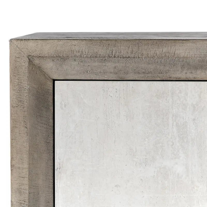 Classic Home Denver 80 Distressed Gray Sideboard Buffet