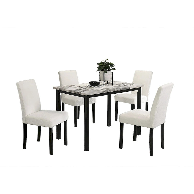 Poundex 5-pcs Dining Set