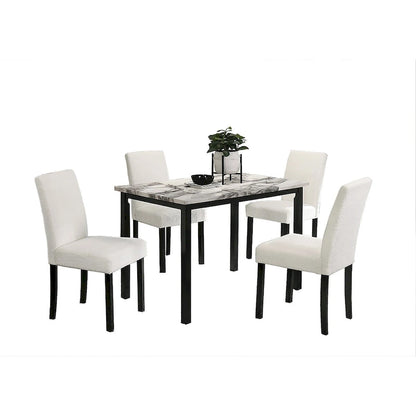 Poundex 5-pcs Dining Set